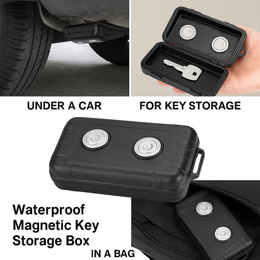 Secure Your Essentials – Waterproof Magnetic Key Storage Box